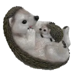 Hedgehog and Cub - Coloured