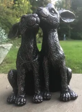 Joined hare Bronze (Medium Pair)