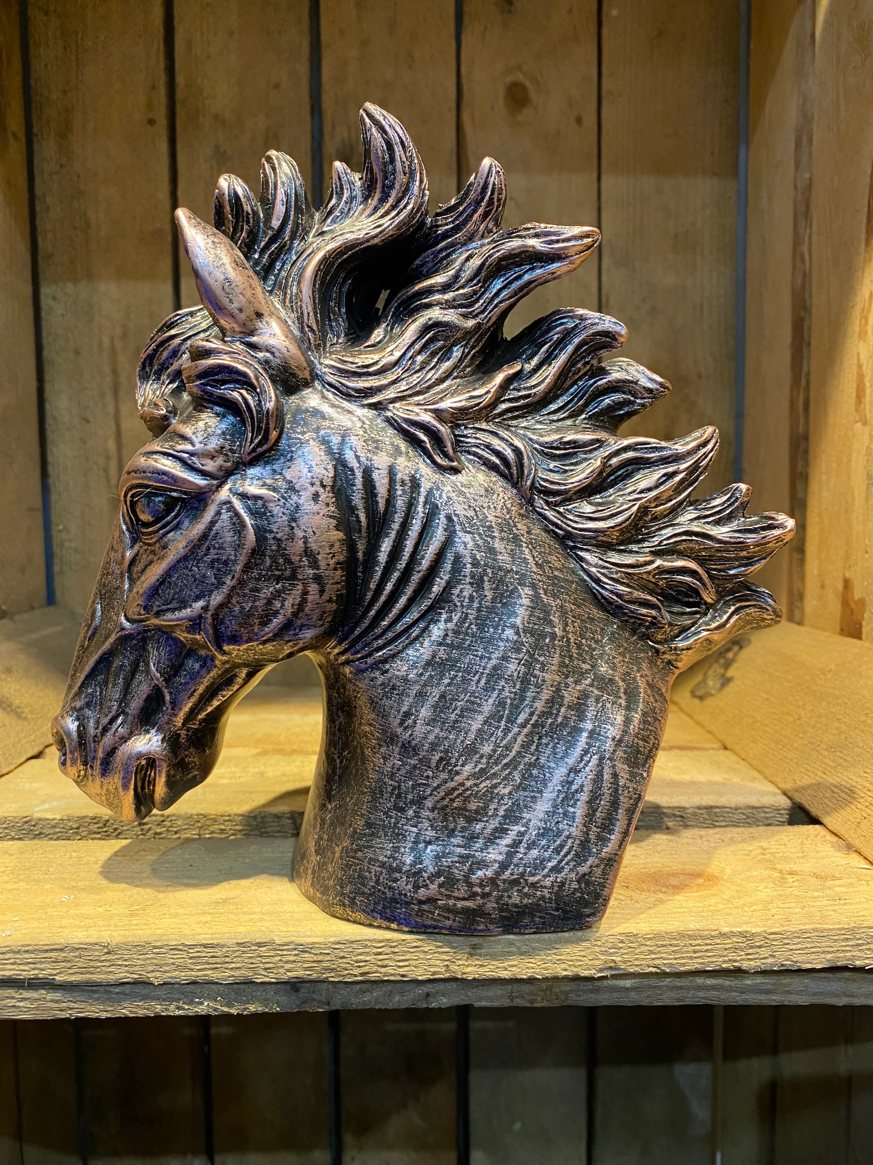 Medium Horses Head - New Bronze