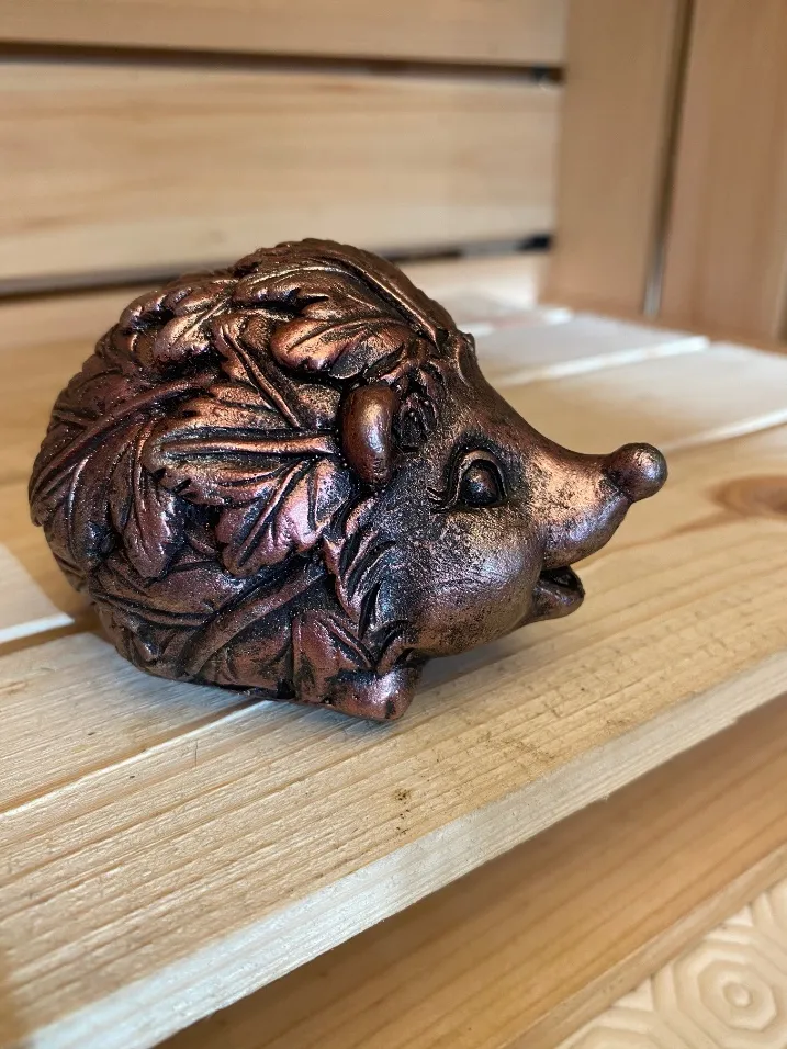 Miniature Cute Hedgehog bronze