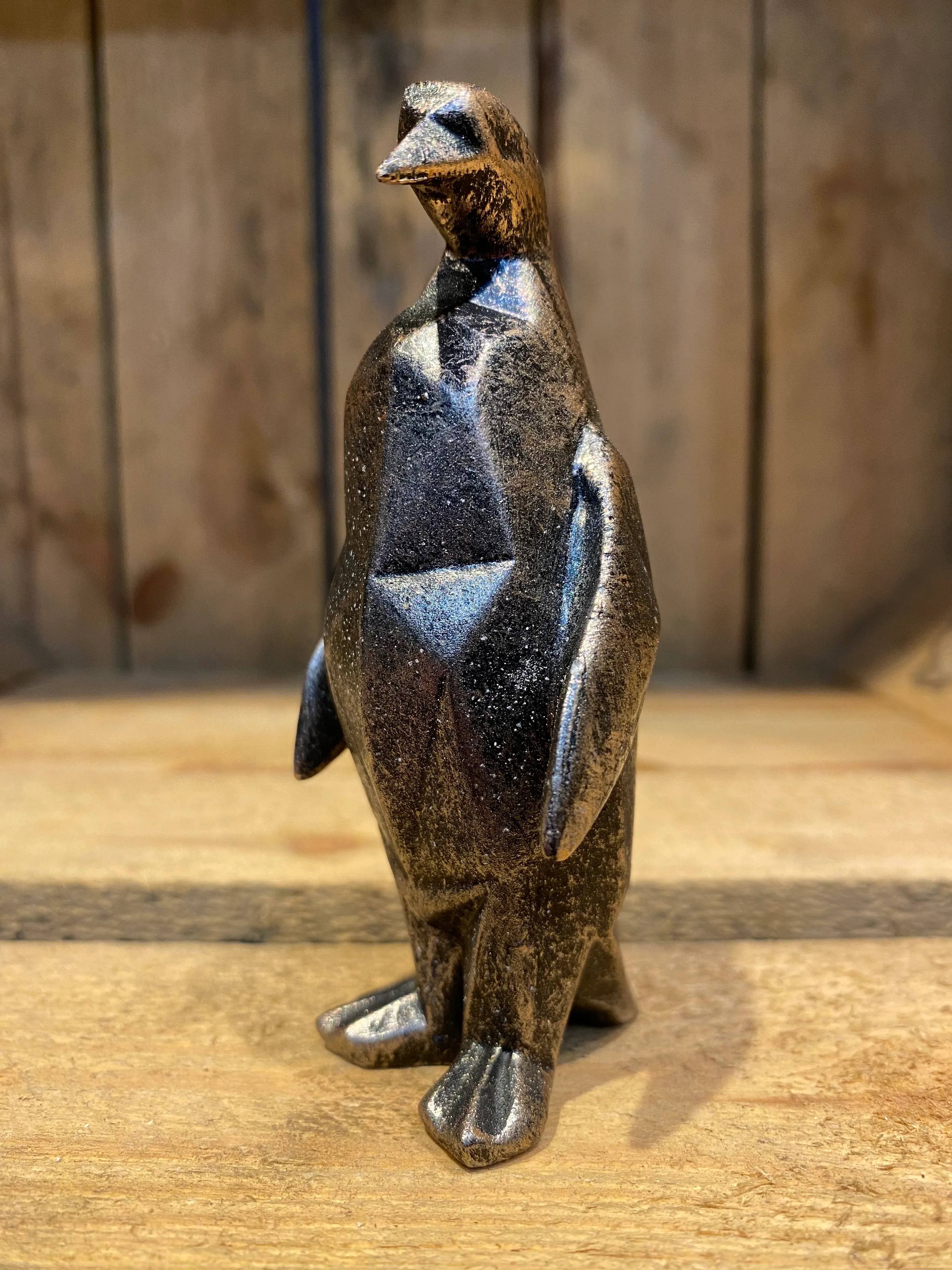 Miniature Modern Penguin Bronze