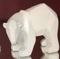 Miniature Modern Polar Bear White