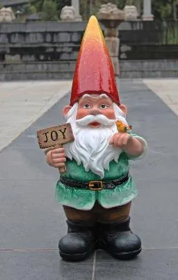 Joyful gnome