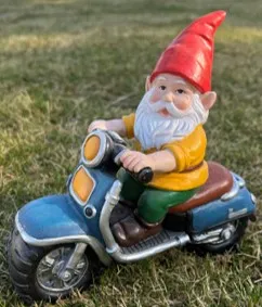 Scooter Gnome Blue